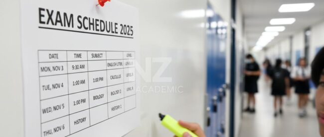 NZQA exam timetable 2025: your guide to dates, subjects, and smart planning